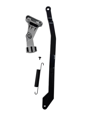 Планка и рычаг регулировки высоты для газонокосилок 2505107 (1 кВт) и 2501907 (40В) 35 см P/N: RA341081558A P/N: RA341081558A