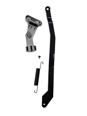 Планка и рычаг регулировки высоты для газонокосилок 2505107 (1 кВт) и 2501907 (40В) 35 см