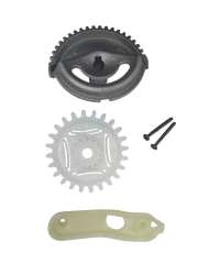 Шестерня  в сборе для 2602407 60В Снегоуборщик,б/щ