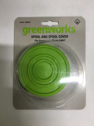 Катушка c крышкой для триммера 40V Greenworks (2926207) P/N: 2926207 P/N: 2926207