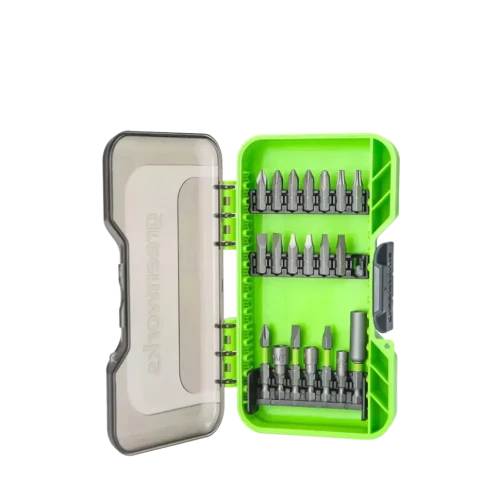 Набор бит в кейсе Greenworks Арт. 2944007, 20 предметов P/N: 2944007 P/N: 2944007