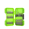 Набор бит, торцевых головок и адаптеров в кейсе Greenworks Арт. 2944207, 40 шт. P/N: 2944207 P/N: 2944207