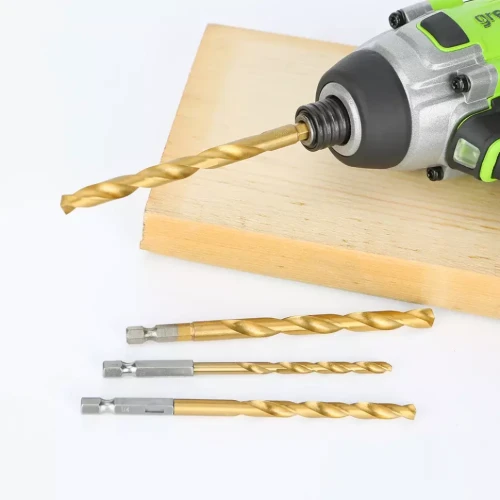 Набор сверл HSS-TiN 1,5-8,0 мм с шестигранным хвостовиком в кейсе Greenworks Арт. 2943907, 22 шт. P/N: 2943907 P/N: 2943907