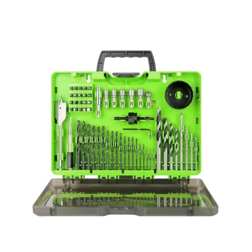 Набор сверл, бит и коронок в кейсе Greenworks Арт. 2944507, 60 предметов P/N: 2944507 P/N: 2944507
