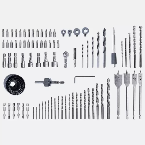 Набор сверл, бит и коронок в кейсе Greenworks Арт. 2944507, 60 предметов P/N: 2944507 P/N: 2944507
